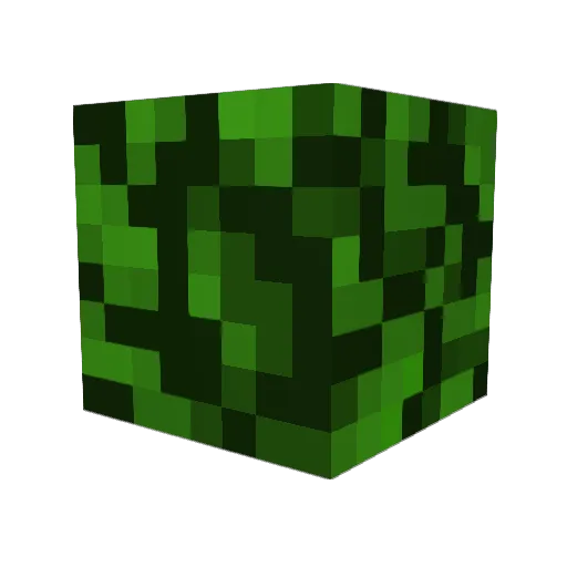 Backtrip Minecraft avatar head, 3D render