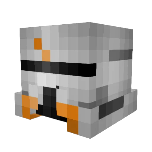 BackwoodFlow Minecraft avatar head, 3D render