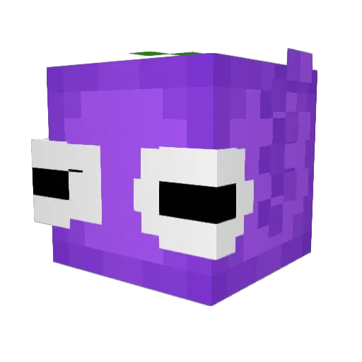 BaconNick123 Minecraft avatar head, 3D render
