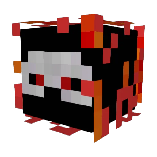 BaconXx Minecraft avatar head, 3D render