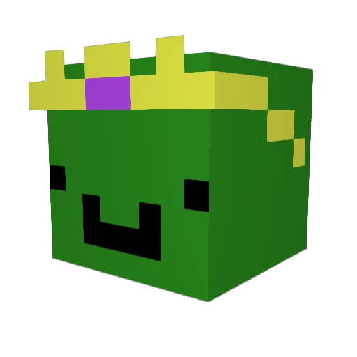 Baconator16 Minecraft avatar head, 3D render