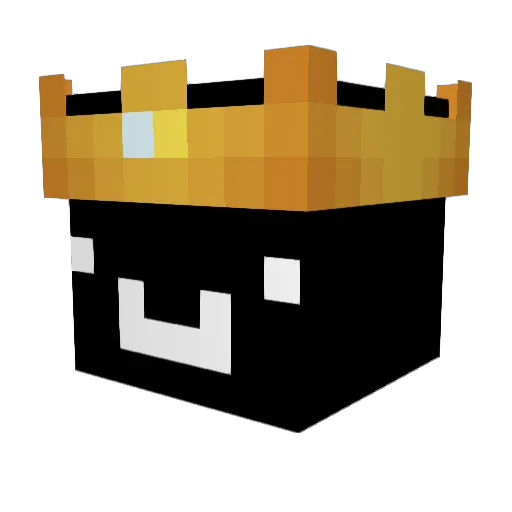 Baczek222 Minecraft avatar head, 3D render