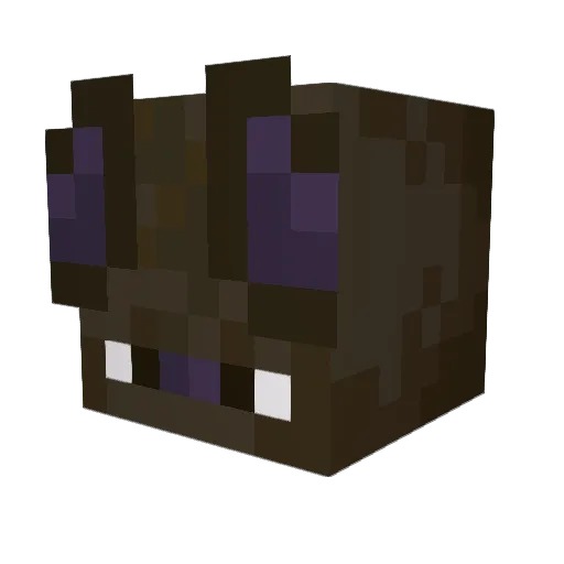 BadAtMostGames Minecraft avatar head, 3D render