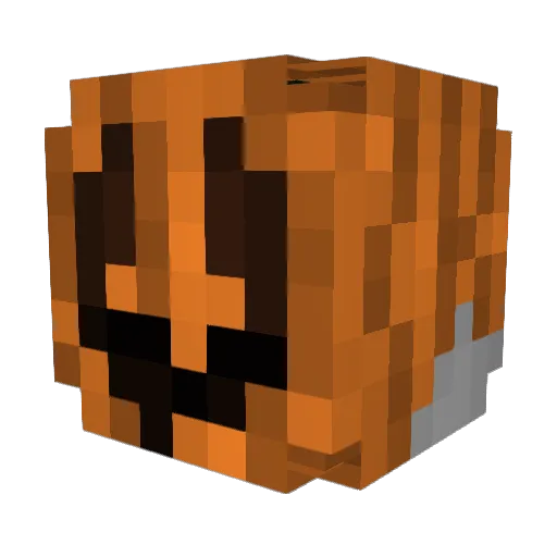 BadBean14 Minecraft avatar head, 3D render
