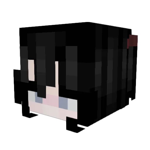 BadBoiHalo Minecraft avatar head, 3D render