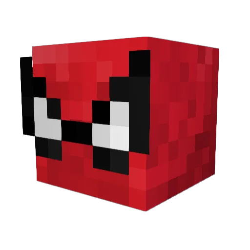 BadBomBoxer303 Minecraft avatar head, 3D render