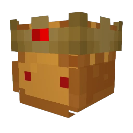 BadBread200 Minecraft avatar head, 3D render
