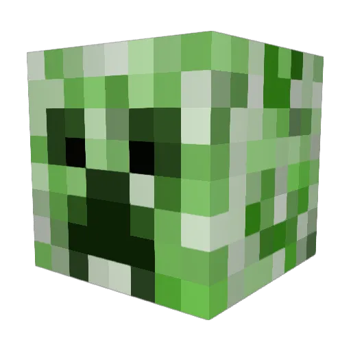 BadBread42 Minecraft avatar head, 3D render