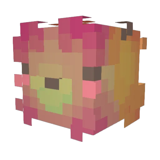 BadChicken711 Minecraft avatar head, 3D render