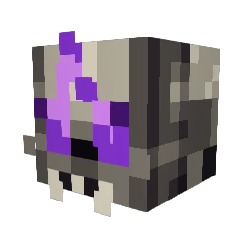 BadFireWall Minecraft avatar head, 3D render