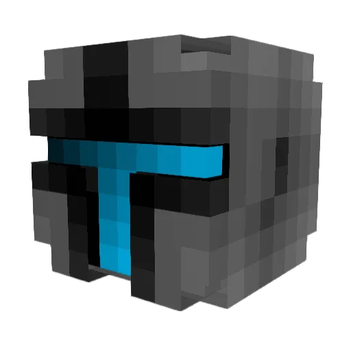 BadGopher22 Minecraft avatar head, 3D render