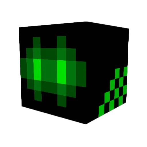 BadGuyBrine Minecraft avatar head, 3D render