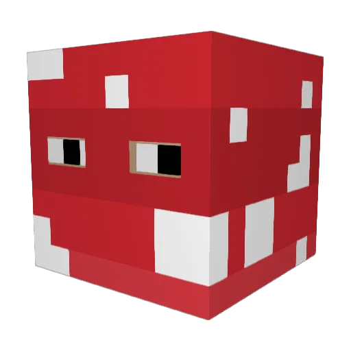 BadHabits896 Minecraft avatar head, 3D render