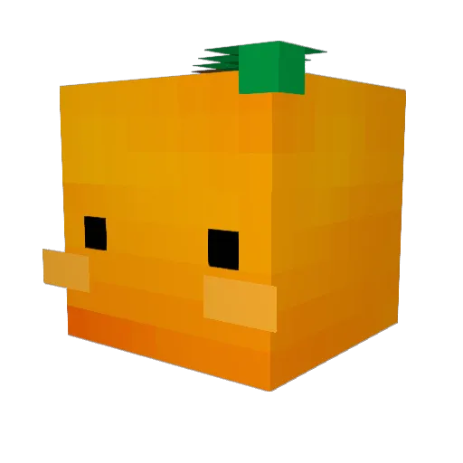 BadMango9 Minecraft avatar head, 3D render