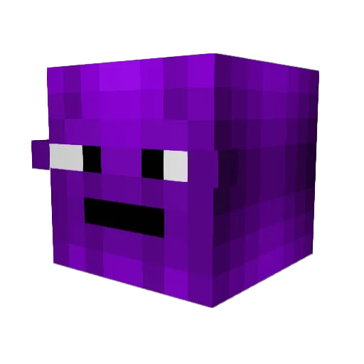 BadMoon_ Minecraft avatar head, 3D render