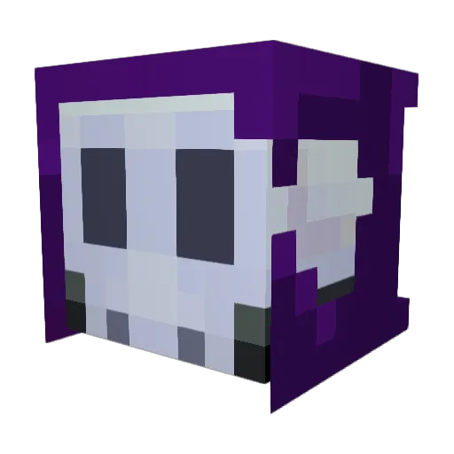BadPenguin Minecraft avatar head, 3D render