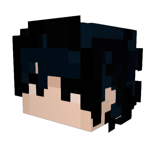 BadSw0rd Minecraft avatar head, 3D render