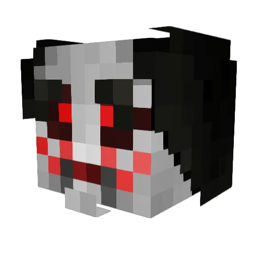 BadWifistd Minecraft avatar head, 3D render