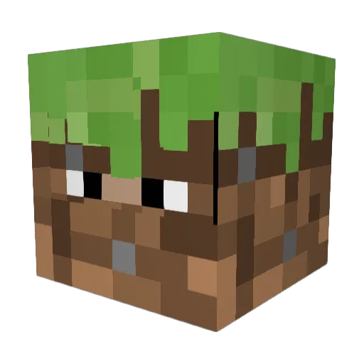Bad_Blunder Minecraft avatar head, 3D render
