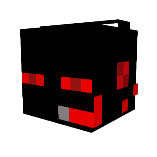 Badass_Morpheus Minecraft avatar head, 3D render