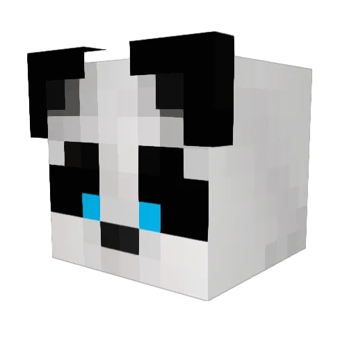 Baddy_Addy Minecraft avatar head, 3D render