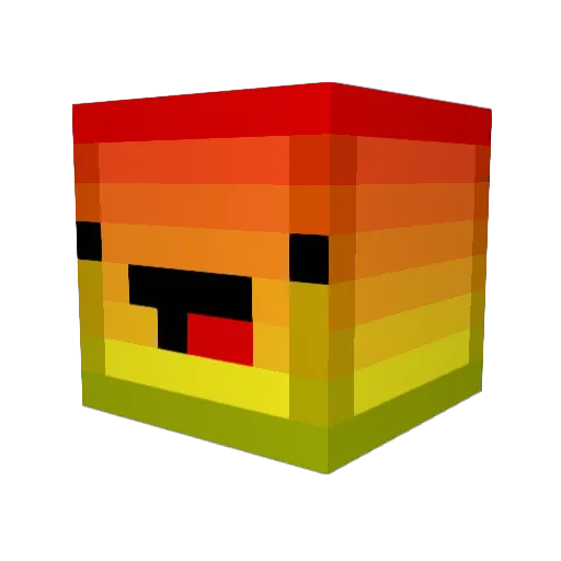 Badhabits150307 Minecraft avatar head, 3D render
