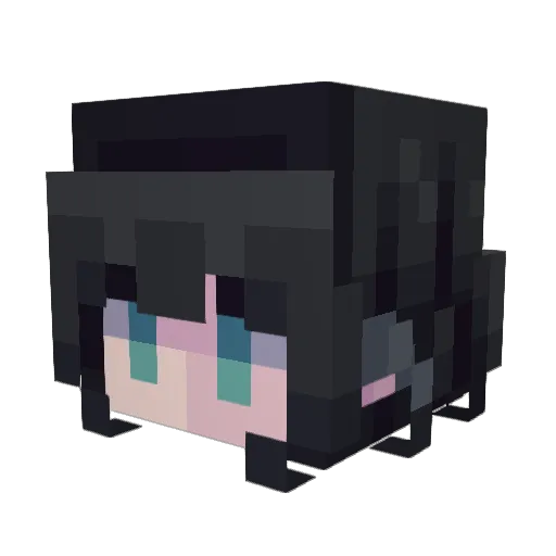 BadlionCombo Minecraft avatar head, 3D render