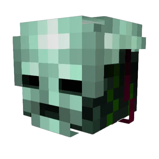 Badman_spitfire Minecraft avatar head, 3D render