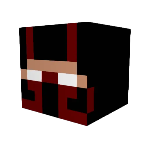 Badok_700 Minecraft avatar head, 3D render