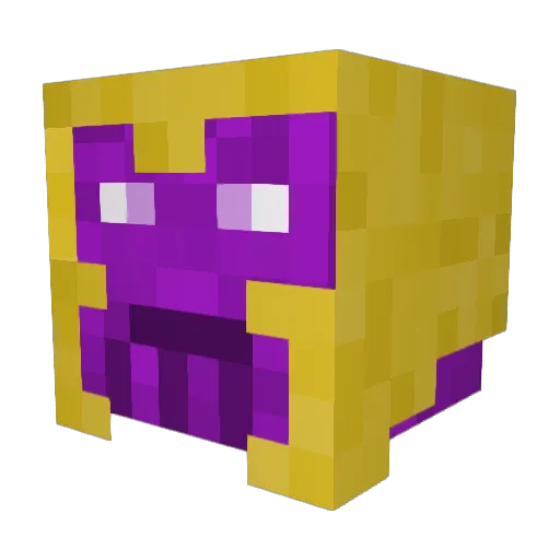 BadyGronk Minecraft avatar head, 3D render