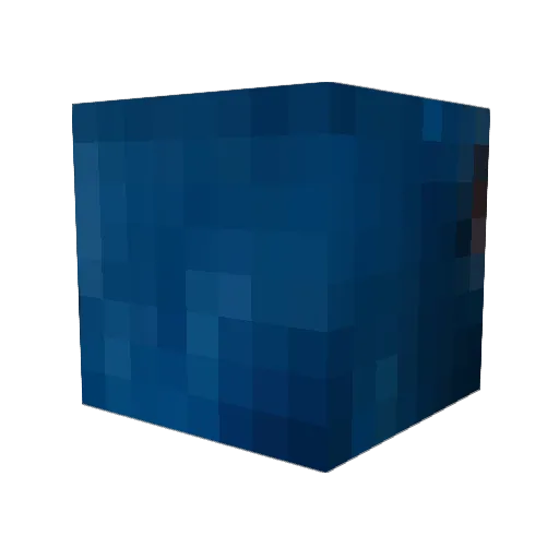 Baelicious Minecraft avatar head, 3D render