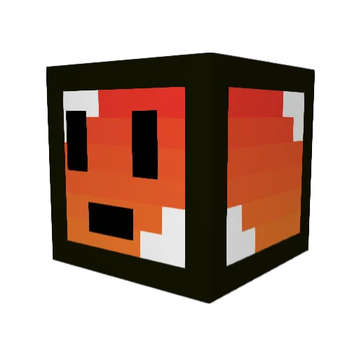 BagOfBones001 Minecraft avatar head, 3D render