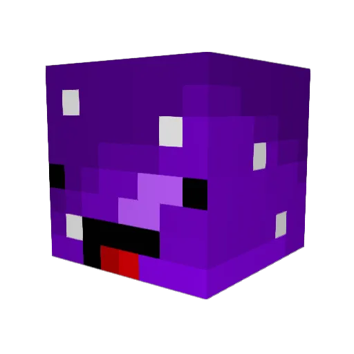 Bagel85 Minecraft avatar head, 3D render