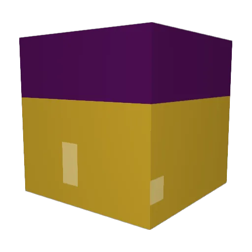 BagelStepdad Minecraft avatar head, 3D render