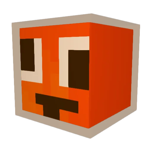 BagellYT Minecraft avatar head, 3D render