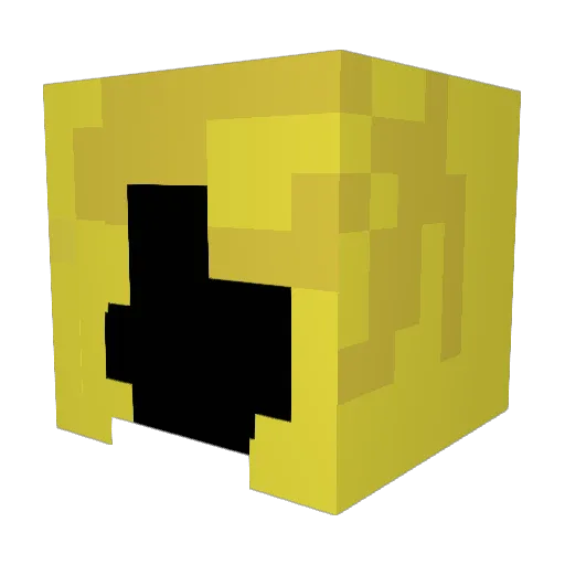 BaggyBeet Minecraft avatar head, 3D render