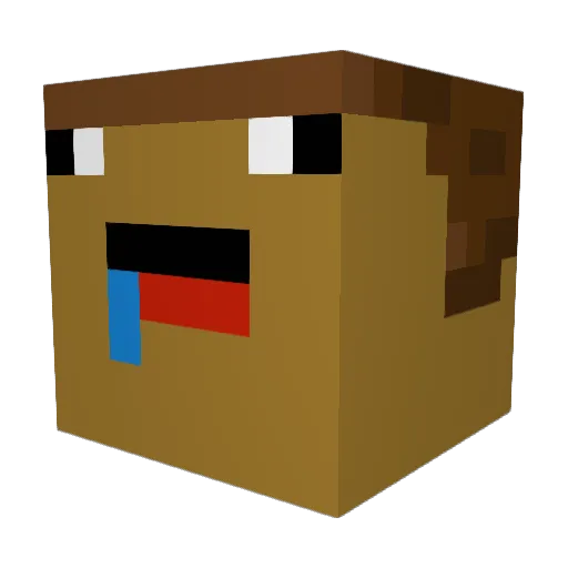 BagofChips1324 Minecraft avatar head, 3D render