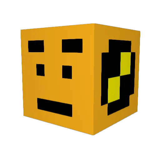 Bagopenguins Minecraft avatar head, 3D render