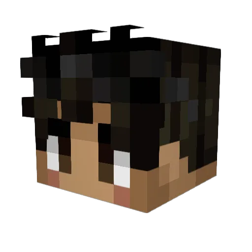 Bahra121314 Minecraft avatar head, 3D render