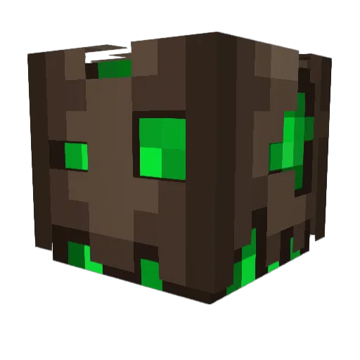 Baika71 Minecraft avatar head, 3D render