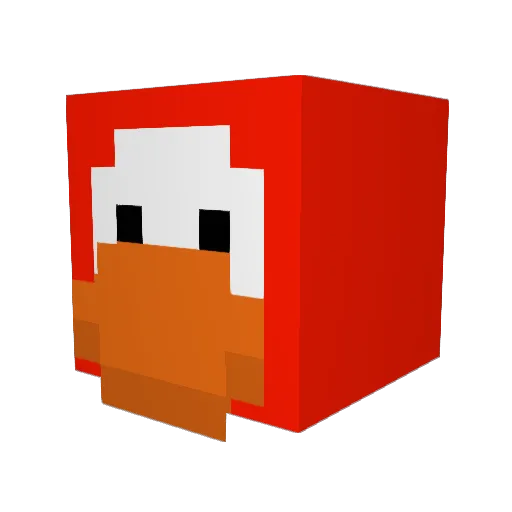 BaileyRaex Minecraft avatar head, 3D render