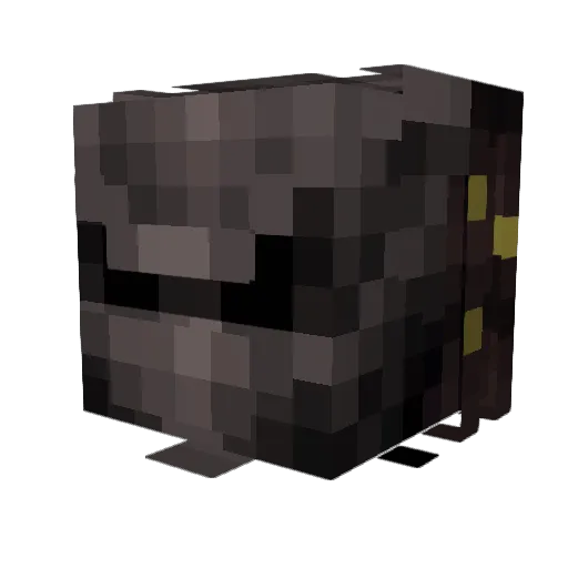 Bajabug32 Minecraft avatar head, 3D render