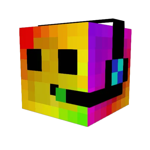 BajanKazooi Minecraft avatar head, 3D render