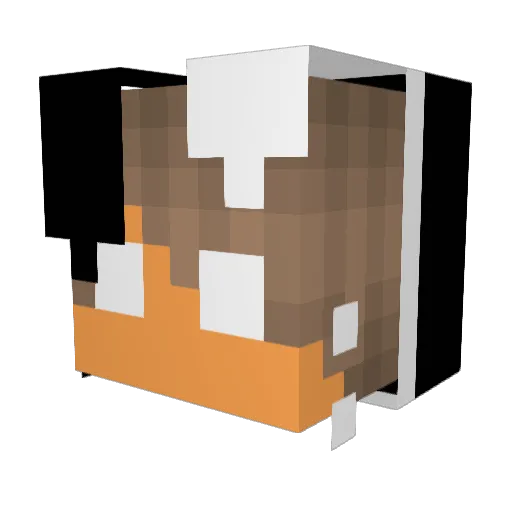 Baji_Rao Minecraft avatar head, 3D render