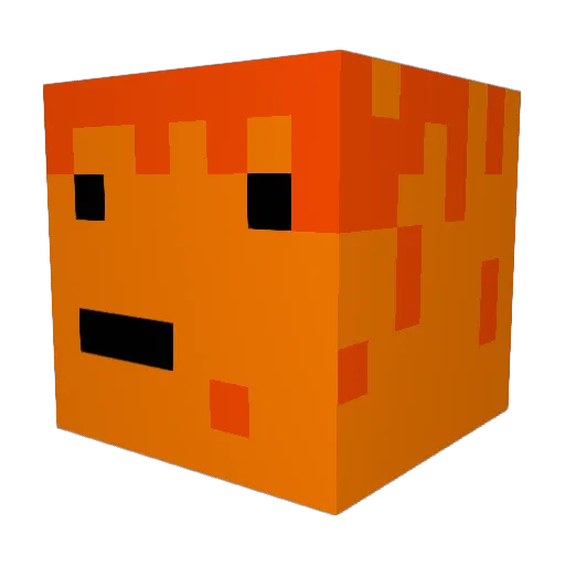 BakedBeanBloke92 Minecraft avatar head, 3D render