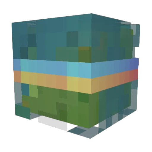 Baker2k22 Minecraft avatar head, 3D render