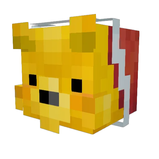 Baki0409 Minecraft avatar head, 3D render