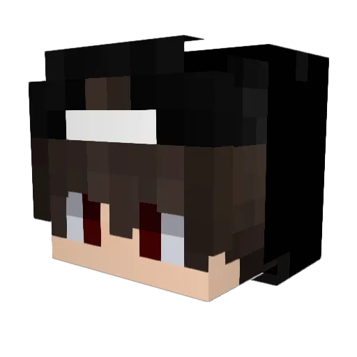 BaklavaliPogaca Minecraft avatar head, 3D render