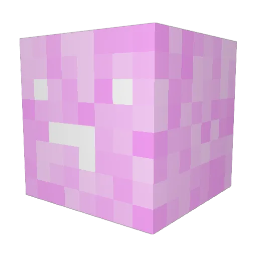 BalOu6 Minecraft avatar head, 3D render