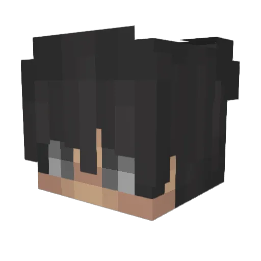 BalaguerM Minecraft avatar head, 3D render